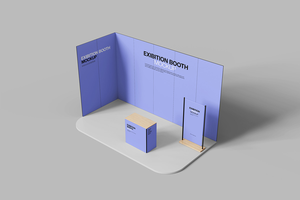 Exhibition Booth, a Product Mockup by MrLetters (Photo 5 of 5)