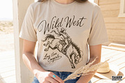 Wild West Long Live Cowgirls Bronc, an Object Graphic by SharpMarketplace (Thumbnail 5 of 5)
