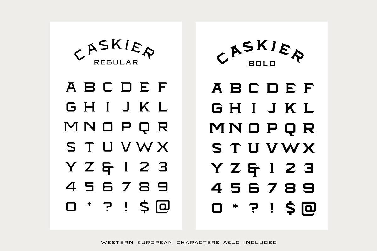 CASKIER (10 Font Files), a Serif Font by Hustle Supply Co. (Photo 7 of 9)