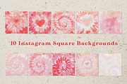 Tie-Dye Valentine's Day Card, a Pattern Graphic by The Gypsy Goddess (Thumbnail 2 of 8)