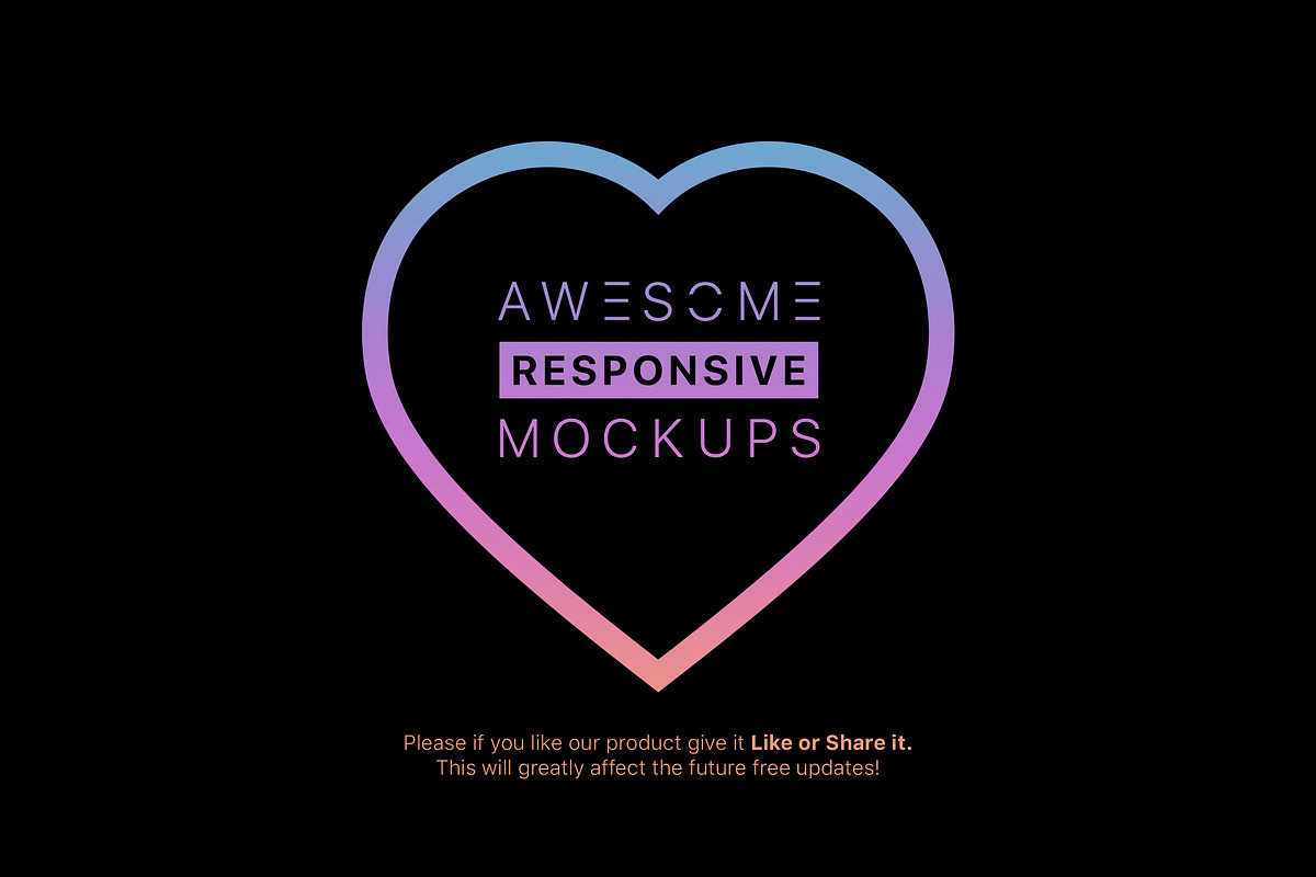 Awesome Responsive Mockups, a Books & Magazine Mockup by Mockups & Illustrations (Photo 15 of 15)