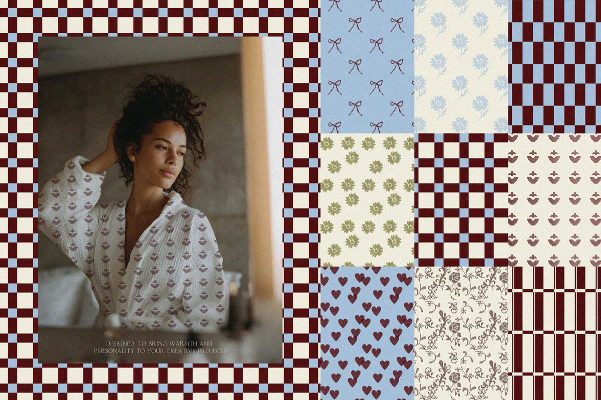 Folk dotted seamless patterns, a Pattern Graphic by lokko studio (Photo 2 of 7)