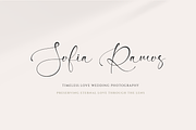 Roselyne Modern Signature Handwrite, a Handwritten Font by CreateBigSupply (Thumbnail 2 of 7)