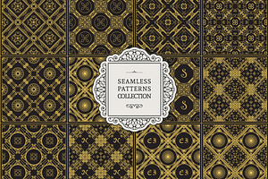 12 Luxury Seamless Patterns