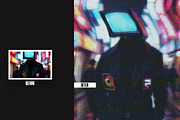 Screen Flicker Square,Poster Effect, a Layer Style Add-On by iDoodle Studio (Thumbnail 2 of 4)