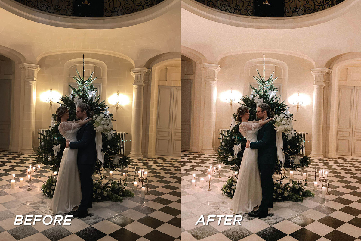 25 Christmas Lightroom Presets, a Preset Add-On by TheWayfarerShoppe (Photo 5 of 9)