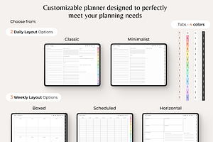 2024 Digital Planner IPad