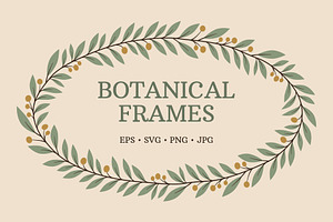 Botanical frames