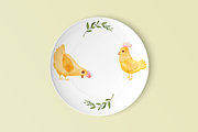 Pastel Easter Dreams Set, a Decorative Illustration by Aurella Art (Thumbnail 3 of 11)