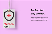50 Medical Line Icon, an Outline Icon by Kawalan Studio (Thumbnail 8 of 9)