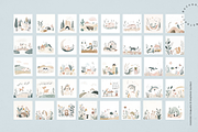 Watercolor Cute Animal Garden, an Animal Illustration by Lumeno (Thumbnail 2 of 11)