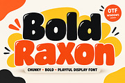 Bold Raxon, a Script Font by Wow Magic (Thumbnail 1 of 4)