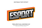 E-Sport Text Effects Bundle 1, a Layer Style Add-On by WM48 Shop (Thumbnail 2 of 7)