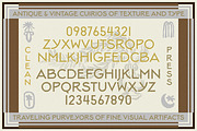 Lotus | Egyptian Sans, a Sans Serif Font by Artifact Bazaar (Thumbnail 2 of 6)