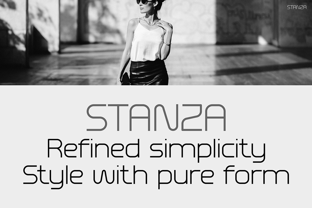 Stanza, a Sans Serif Font by Pinisi ART (Photo 10 of 10)
