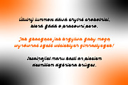 Dulblak script - a reverse contast, a Script Font by Brainware Graphic (Thumbnail 8 of 9)