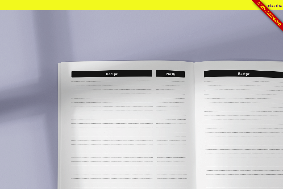 Recipe Book • KDP Interior, a Templates & Theme by HyeRi (Photo 5 of 5)