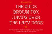 Red Fortune - Asian Inspired Font, a Slab Serif Font by ghozai studio (Thumbnail 2 of 8)