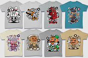 Cartoon Vector #5 Design Bundle, an Illustration by roach_graphic (Thumbnail 6 of 19)
