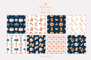 Fall & Halloween clipart. Autumn set, a Seasonal Illustration by VerAna (Thumbnail 10 of 20)