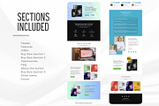 Ebook Landing Page Template Canva, a Landing Page Template by Kromatic Design Studio (Thumbnail 3 of 8)
