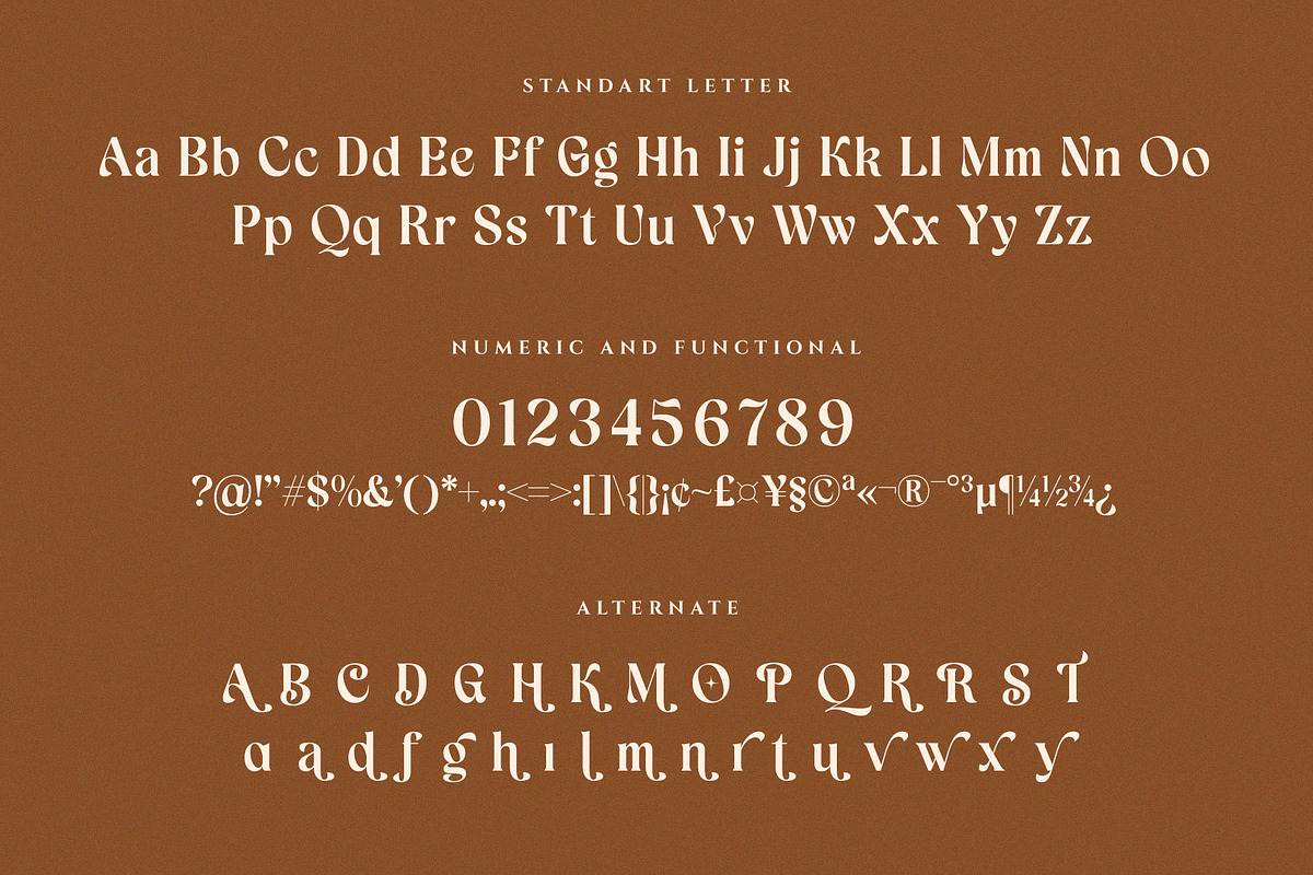 Mavela Unique Classic Serif font, a Serif Font by RantautypeStudio (Photo 17 of 17)