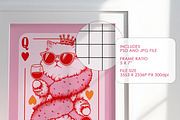 Girly Frame Mockup #1 ~5x7 Ratio, a Household Mockup by isjakimockups (Thumbnail 4 of 7)