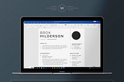 Modern Resume/CV Template, a Resume Template by Proper_media (Thumbnail 6 of 6)