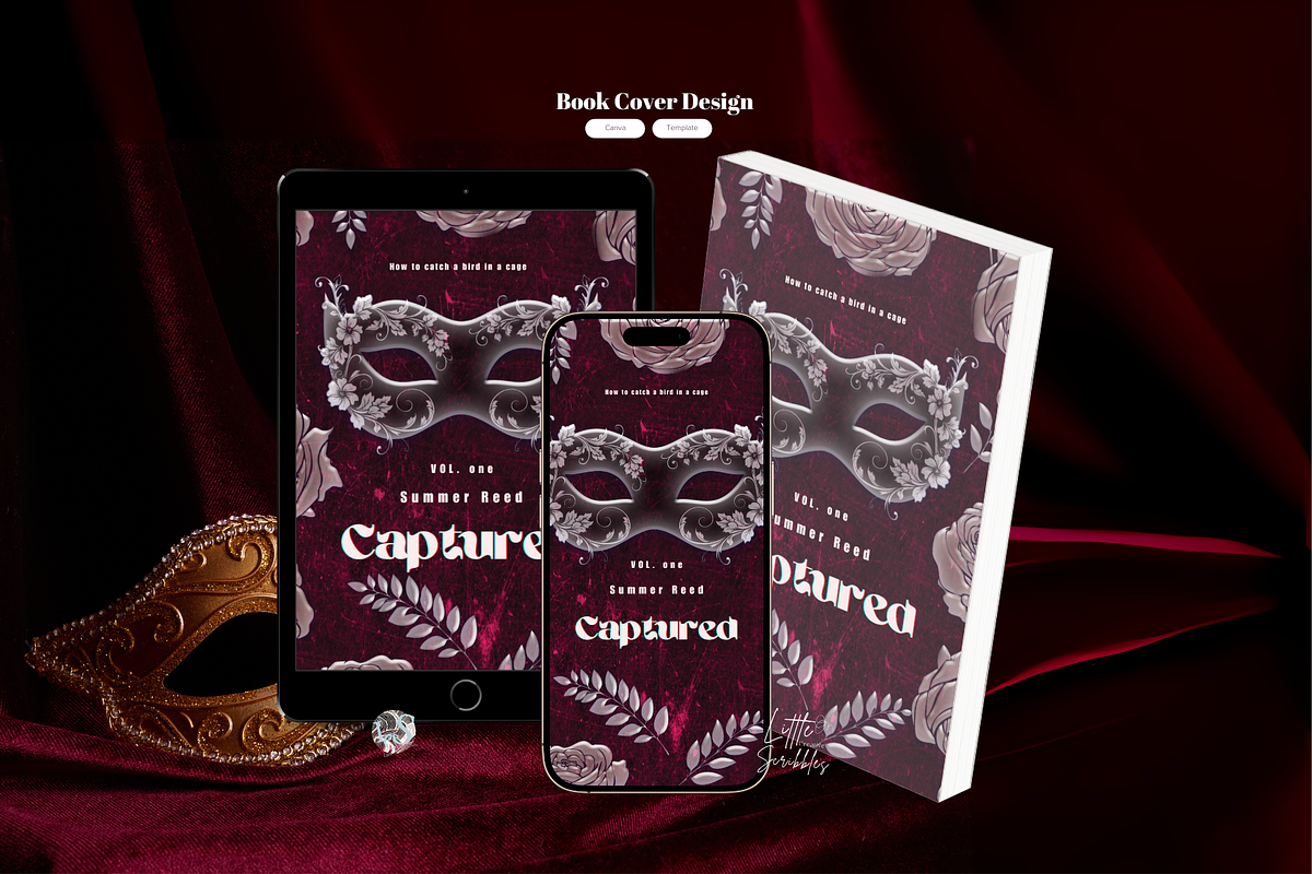 Dark Romance Book Cover Template