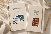 Vintage Books Illustrations, an Education Illustration by Anna Studio (Thumbnail 2 of 11)
