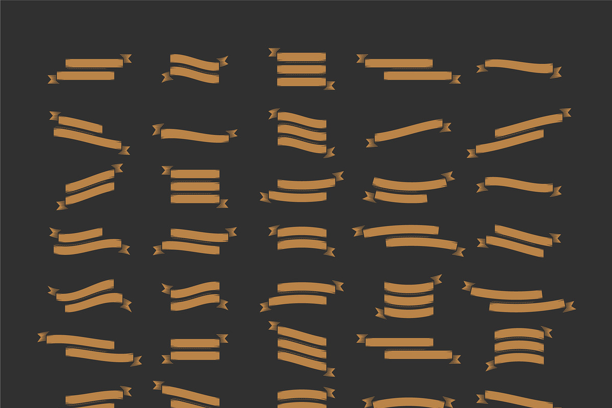 Vintage Ribbons Set, a Graphic by verywell (Photo 3 of 3)