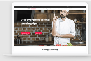 TPG CookBook - Book WordPress Theme