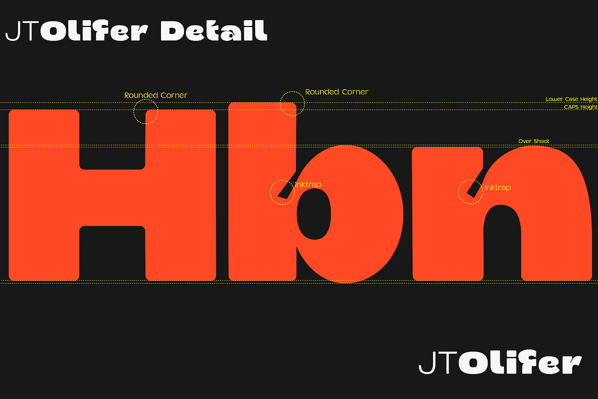 JT Olifer | 40 Fonts Family, a Sans Serif Font by Jolicia Type (Photo 8 of 13)