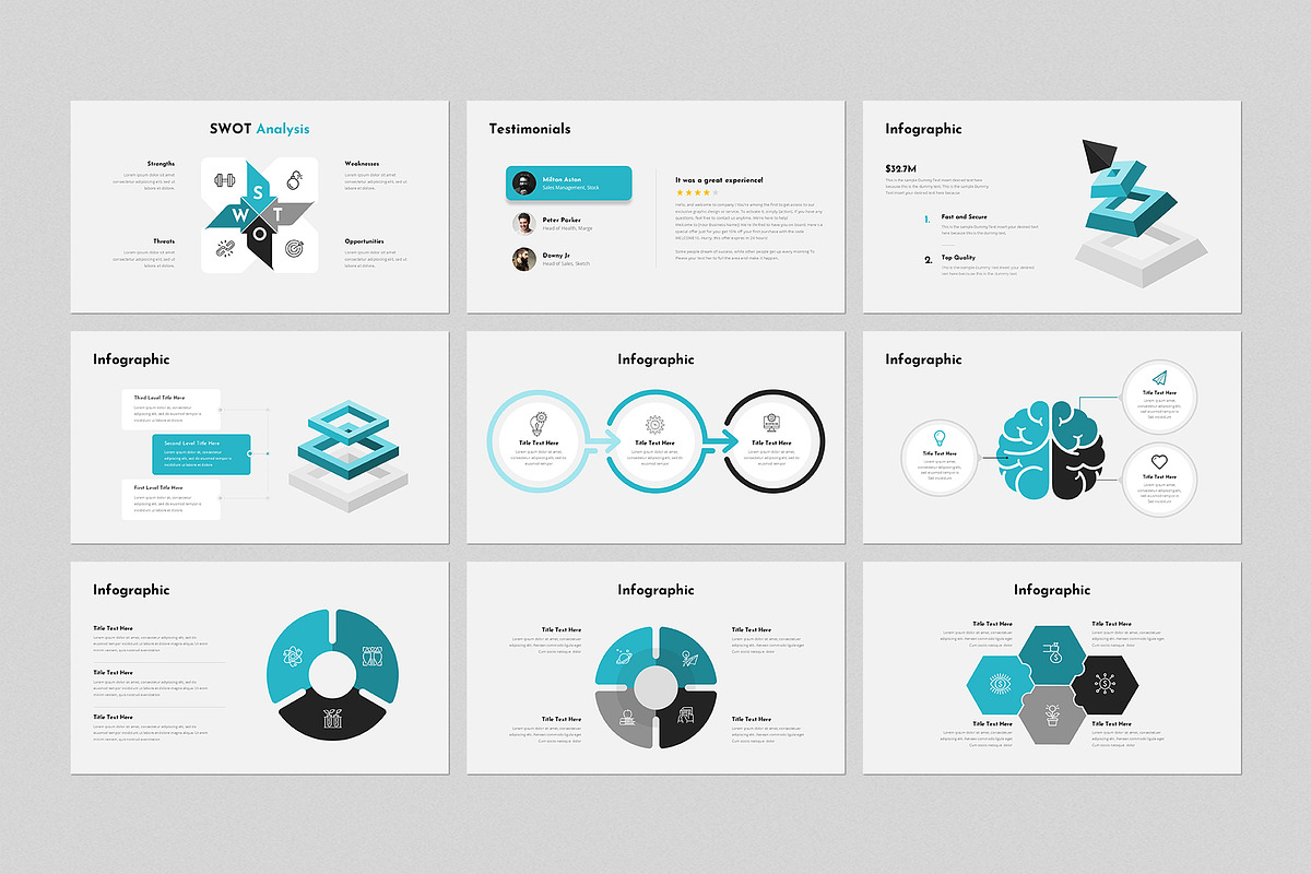 Business Plan Presentation Template, a Presentation Template by GenerousArt (Photo 5 of 8)
