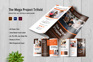 The Mega Project Trifold Brochure