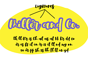 Hello November Font Duo, a Script Font by theinkaffair (Thumbnail 11 of 11)