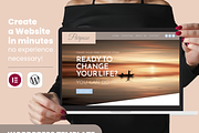 Boho wordpress elementor template, a WordPress Template by myvisuell.de Webdesign (Thumbnail 7 of 8)