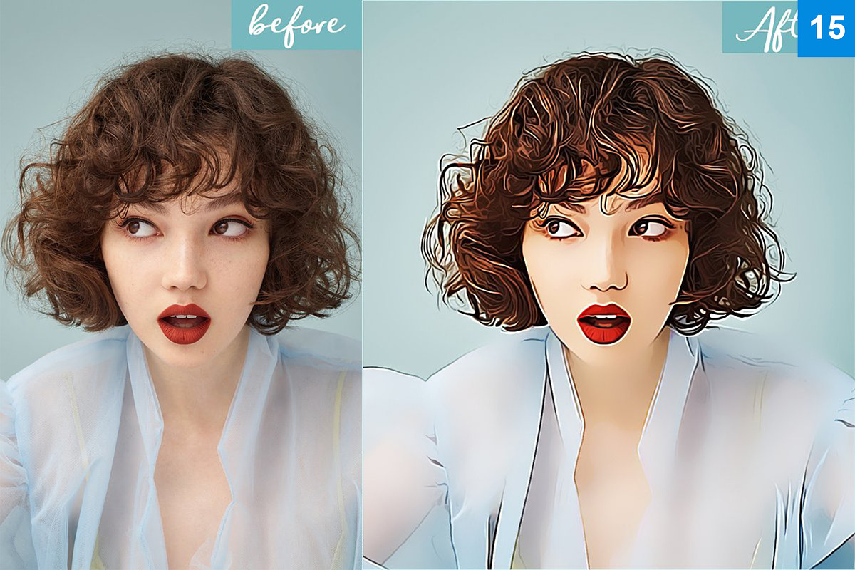 Photoshop Actions Bundle 30/1, an Action Add-On by PSD Action (Photo 17 of 32)