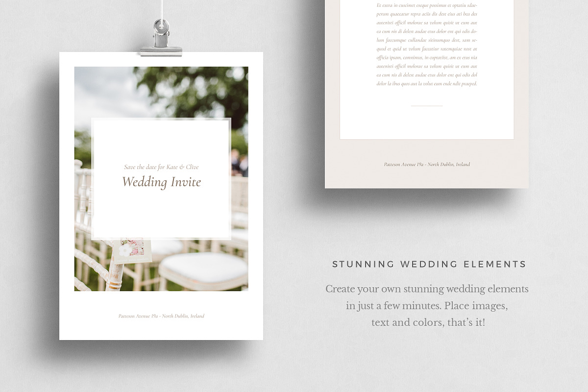 Wedding Theme Stationery Set, an Invitation Template by Ruben Stom (Photo 3 of 7)