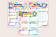 Time Awareness Workbook, a Stationery Template by Designmela01 (Thumbnail 3 of 4)
