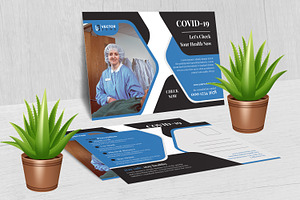 Virus Campaign Postcard Template