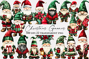 Christmas Gnomes Clipart, an Illustration by Designworld (Thumbnail 1 of 5)
