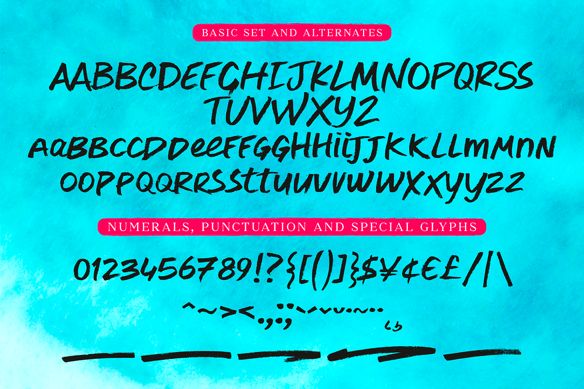 Maraka / handwrite font family, a Serif Font by Rosario Nocera (Photo 4 of 14)