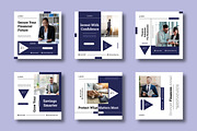 Professional Financial Social Media, a Social Media Template by MightyDesign (Thumbnail 1 of 8)