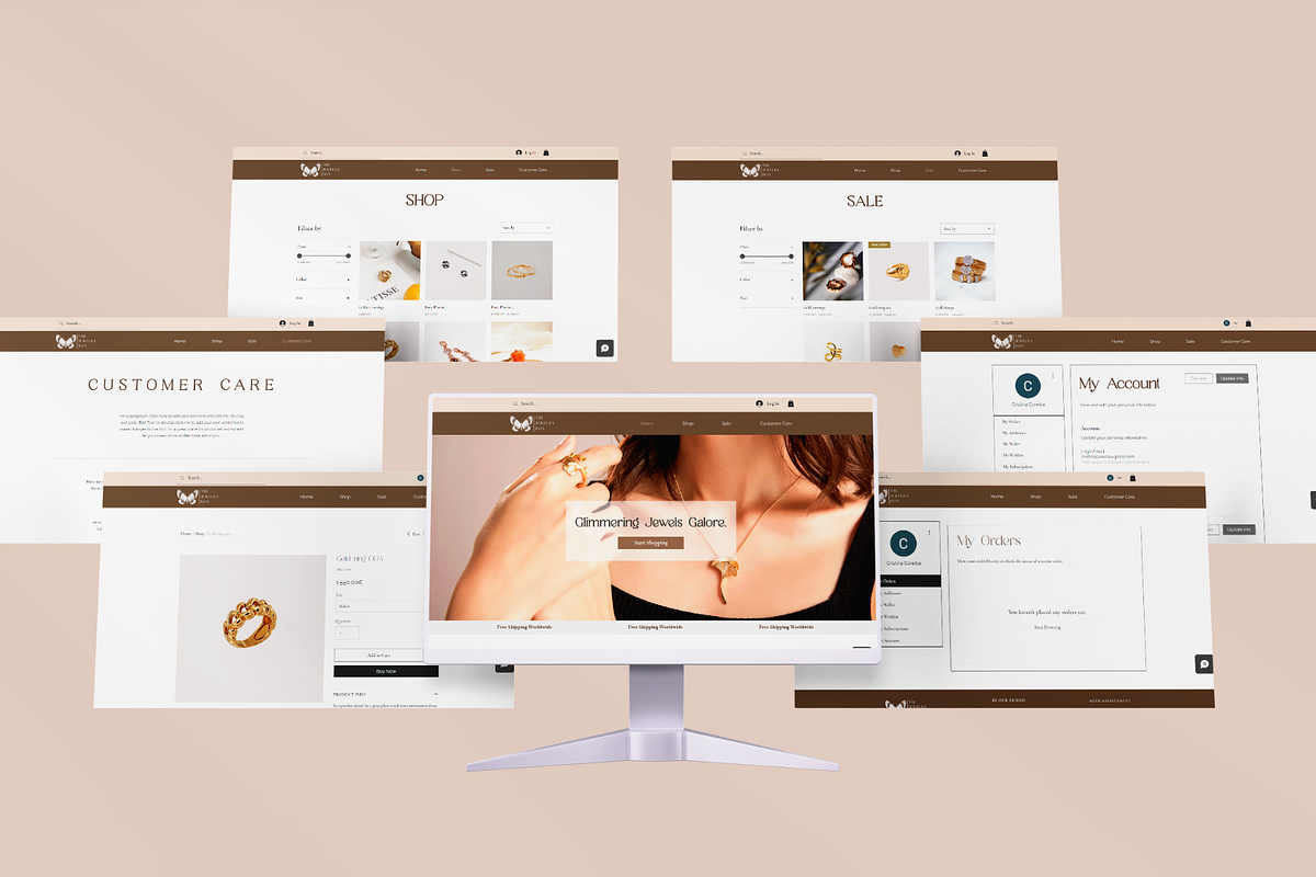 Wix Website Template E-commerce, a Wix Template by Wixify Studio (Photo 6 of 10)
