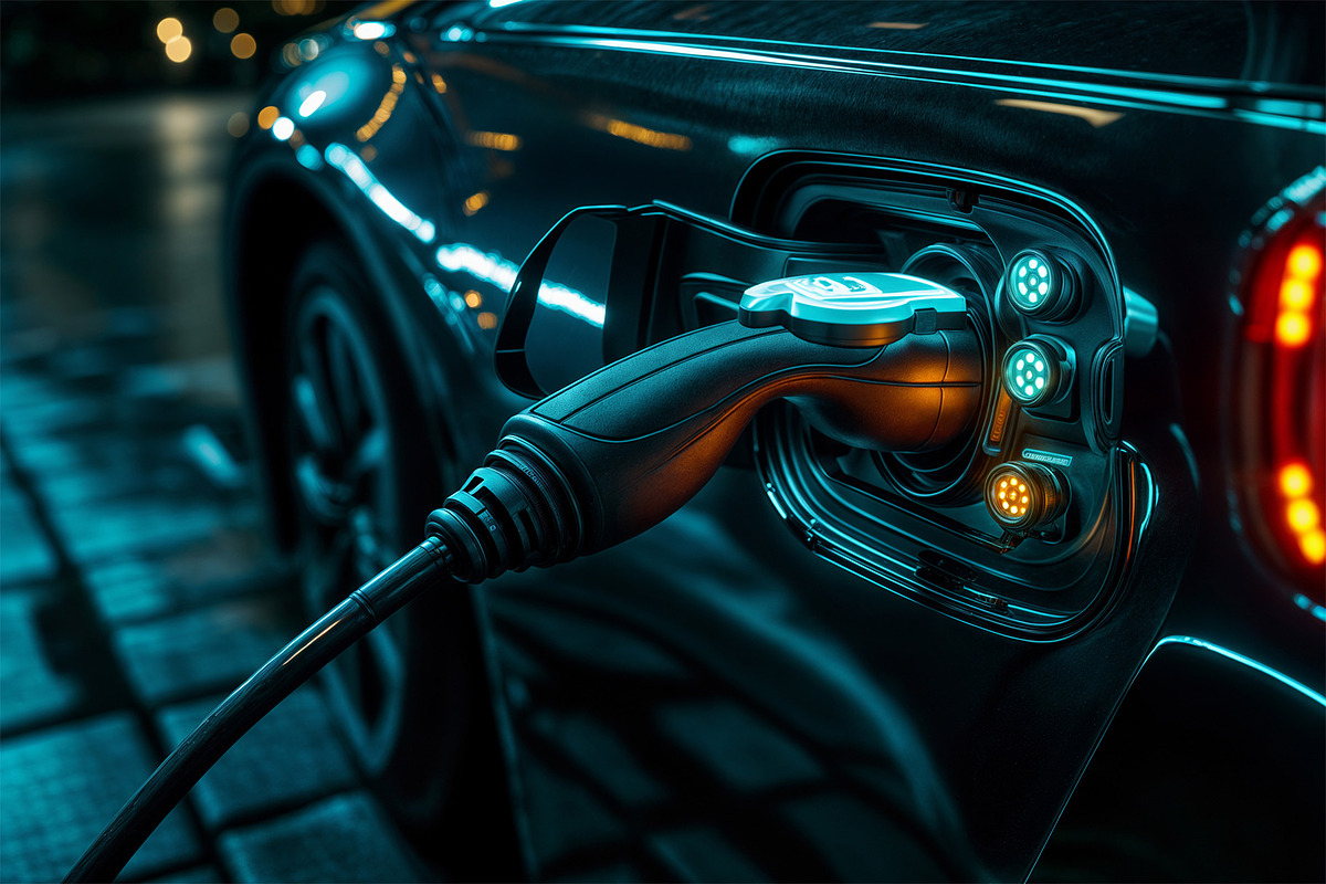 Futuristic EV Charging Photo Pack, a Technology Illustration by StockVerse Creative (Photo 7 of 7)