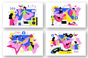 10 Virtual Concert Illustration, a Person Illustration by denayunebgt (Thumbnail 2 of 4)