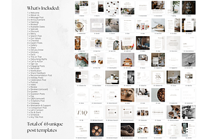 65 Cafe Or Bakery Post Templates