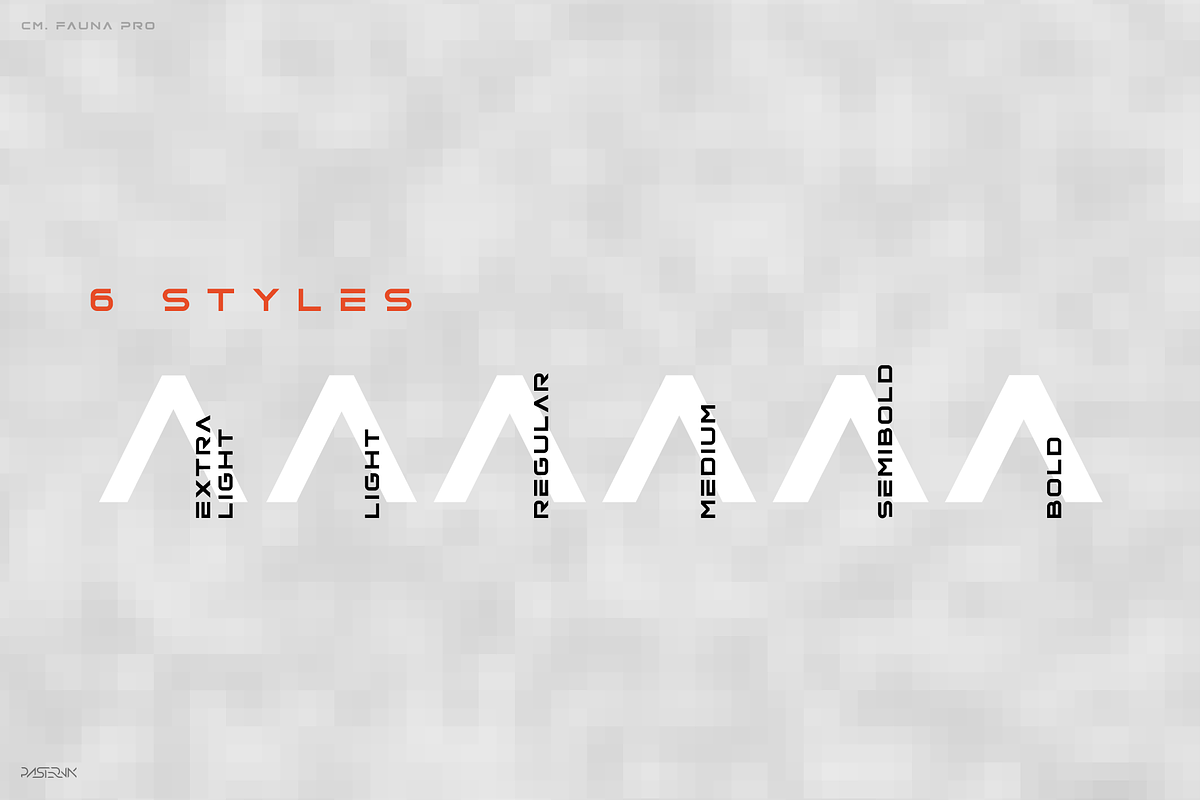 Fauna Pro, a Sans Serif Font by Pasternak Fonts (Photo 6 of 7)