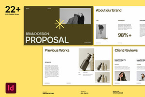 Brand Design Proposal Deck, a Presentation Template by Devators